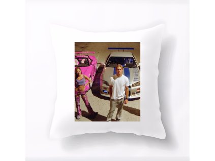 Pillow white Paul Walker Legendární Noc