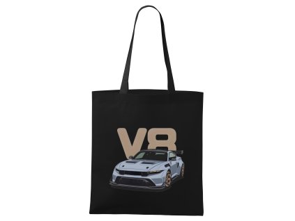 Shopping bag black V8 Síla Bez Kompromisů