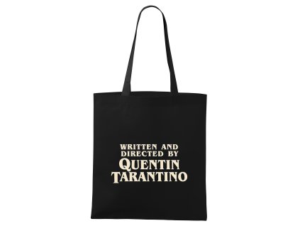 Shopping bag black Tarantino napsal scénář