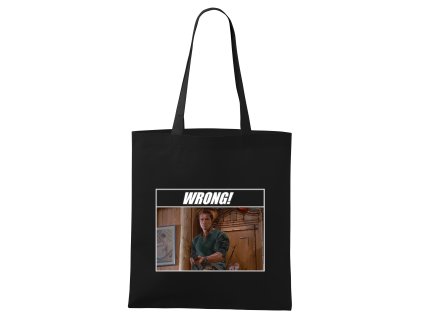 Shopping bag black Arnoldův verdikt je jasný