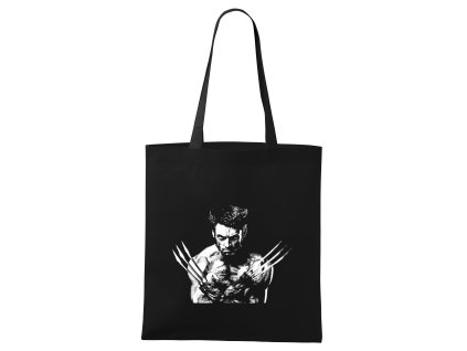 Shopping bag black Wolverine v plné síle