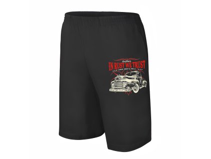 Men shorts black Rezavý Pickup Vládne Silnici