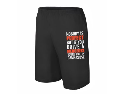 Men shorts black Mercedes Dělá Z Řidiče Legendu