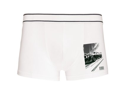 Mens underwear white Vizuální závodní exploze