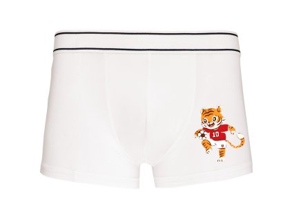Mens underwear white Roztomilý Tygří Kanonýr