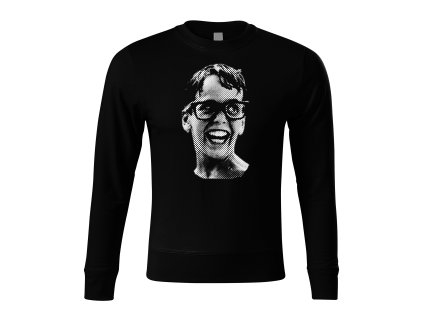 Sweatshirt black Nerd power