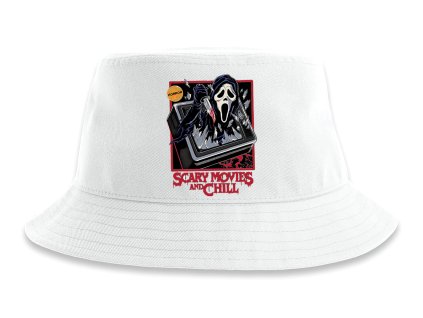 Hat white Ghostface vyráží z obrazovky