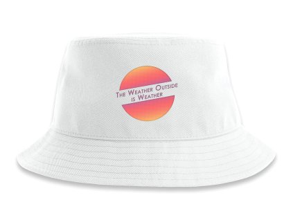 Hat white Počasí je... počasí