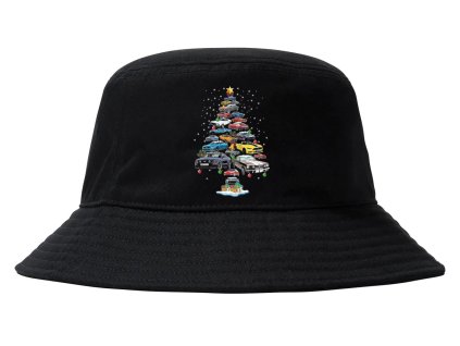 Hat black Vánoční stromeček z Mustangů