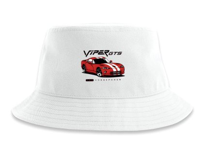 Hat white Červený Dodge Viper GTS