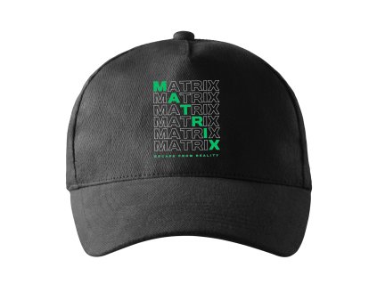 Cap black Únik z Matrixu nikdy nevypadal líp