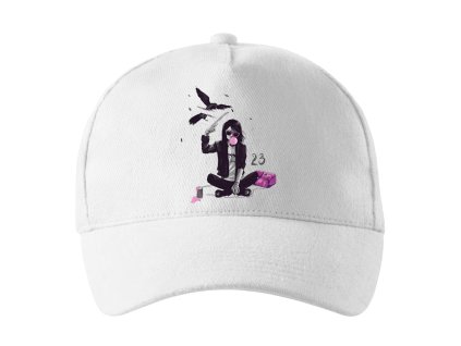Cap white Rebelka