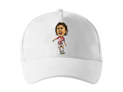 Cap white Malý Velký Maestro Modrić