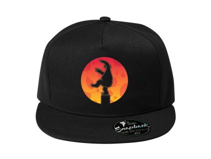 Snapback black Král džungle na vrcholu