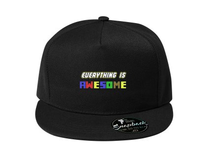 Snapback black Všechno je boží