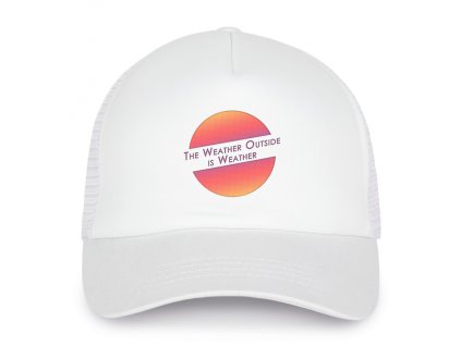 Trucker white Počasí je... počasí
