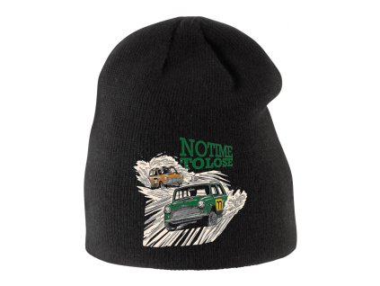 Kids beanie black Rallye Bez Sekundy Navíc