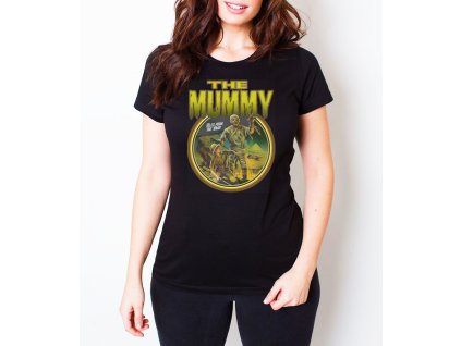 Woman tshirt black Mumie povstává! Hororová klasika, co nezklame