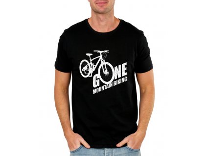 Pánské tričko Horská jízda na kole