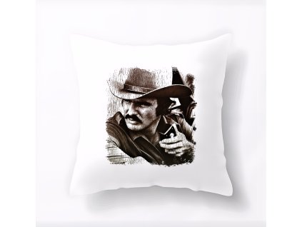 Pillow white Styl pravého amerického šerifa