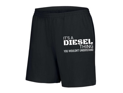 Woman shorts black Dieseloví borci to pochopí