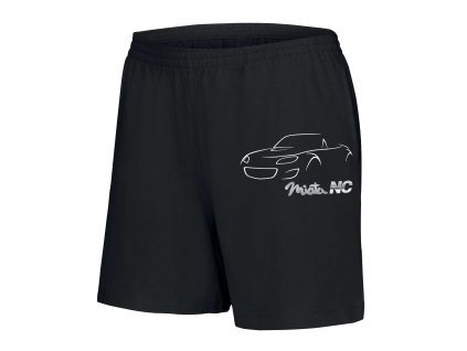 Woman shorts black Miata NC Čistá Roadster Radost