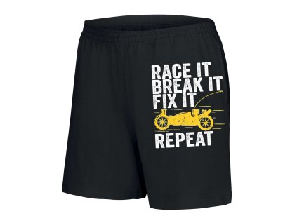 Woman shorts black RC Peklo Bez Přestávky