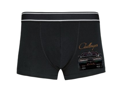 Mens underwear black Zadek Challengera Ohromí