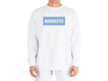 Sweatshirt white Modré Město Futbalových Snů