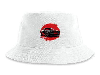 Hat white Hellcat styl co pálí asfalt