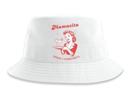 Hat white Dopřej Mamacita Margarita Party
