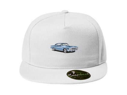 Snapback white Chevy Impala Klasika Kouzlí