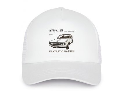 Trucker white Retro Datsun 180B Ikona
