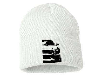 Beanie white Mustang Silueta, Čistá Agrese
