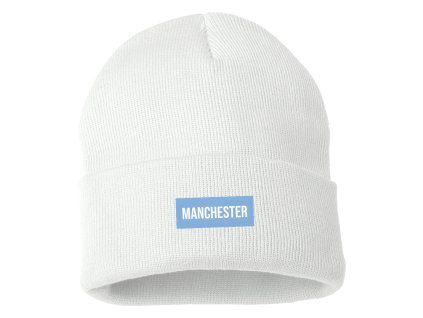 Beanie white Modré Město Futbalových Snů