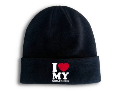 Beanie black Miluji Svoji Přítelkyni
