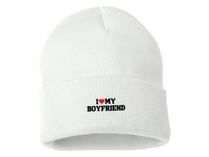Beanie white Miluji Svého Kluka