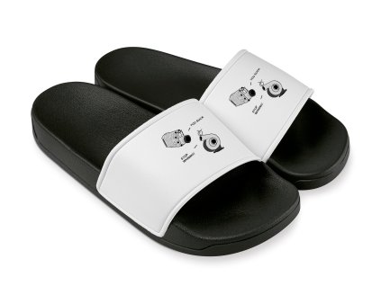 Slippers white Turbo vs Kompresor