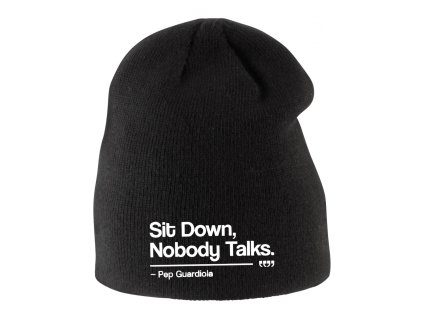 Kids beanie black Guardiolaho Ikonický Týmový Befel