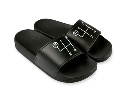 Slippers black 4 stupňová manuální převodovka