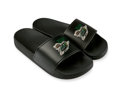 Slippers black Rallye Bez Sekundy Navíc