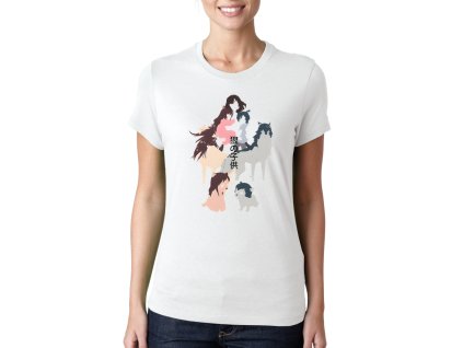 Woman tshirt white Máma A Vlčata