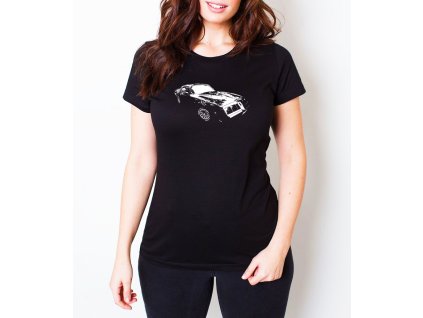 Woman tshirt black Pontiac Firebird Pro Fajnšmekry