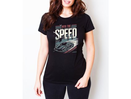 Woman tshirt black Adrenalinová Jízda Bez Limitů