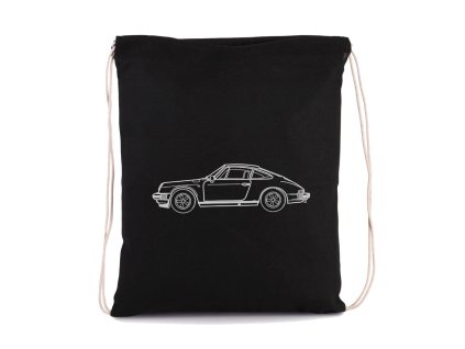 Sack black Porsche 911 Čistá Ikona