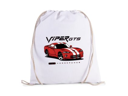 Sack white Červený Dodge Viper GTS