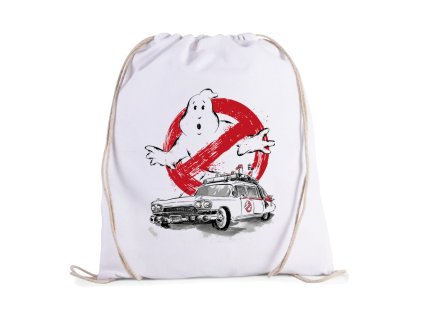 Sack white Ghostbusters Ecto‑1