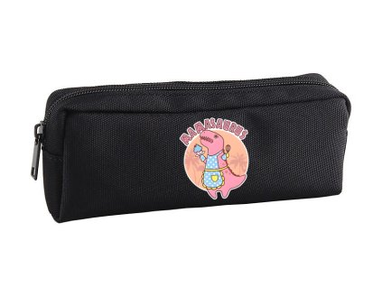Pencil case black Mamasaurus Roztomilá Dino Máma