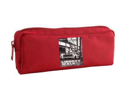 Pencil case red Liberty Walk Ferrari, japonský retro