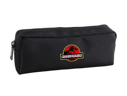 Pencil case black Děda Jurská Éra Začíná